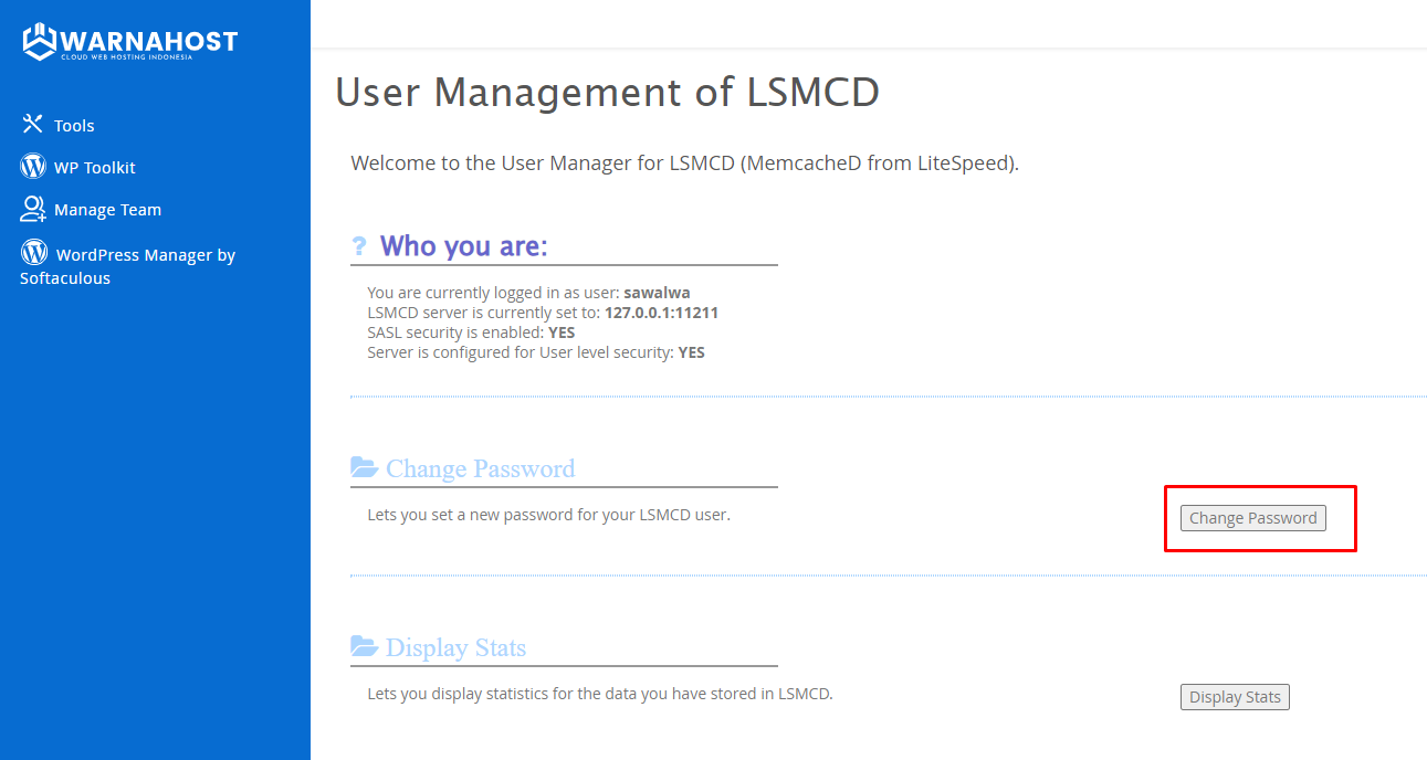 cara litespeed memcached LSMCD